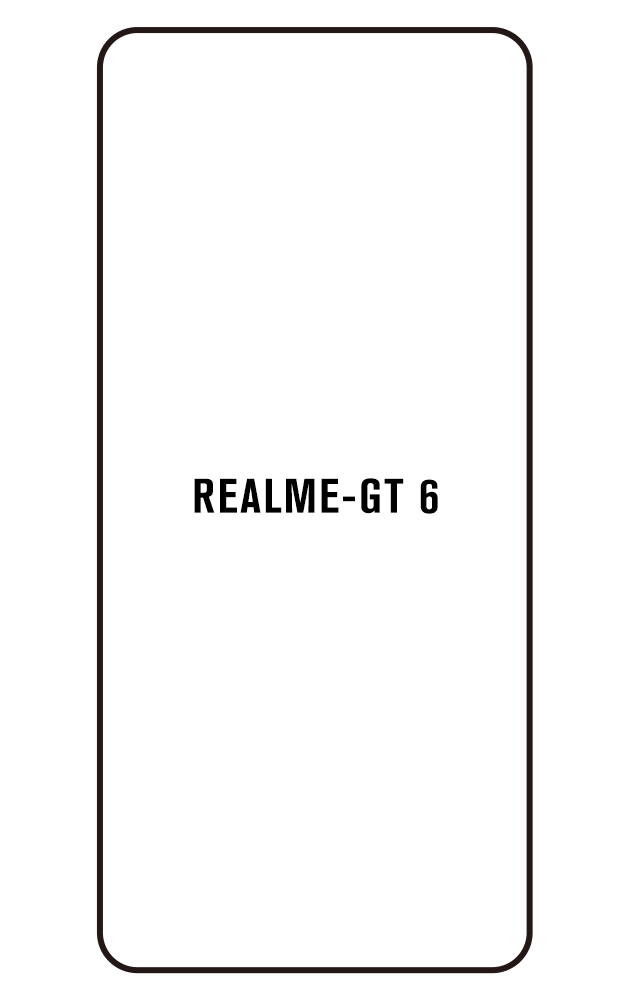 Film hydrogel Realme GT 6(China