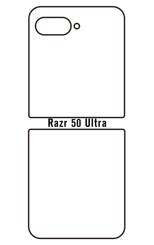 Film hydrogel Motorola Razr 50 Ultra