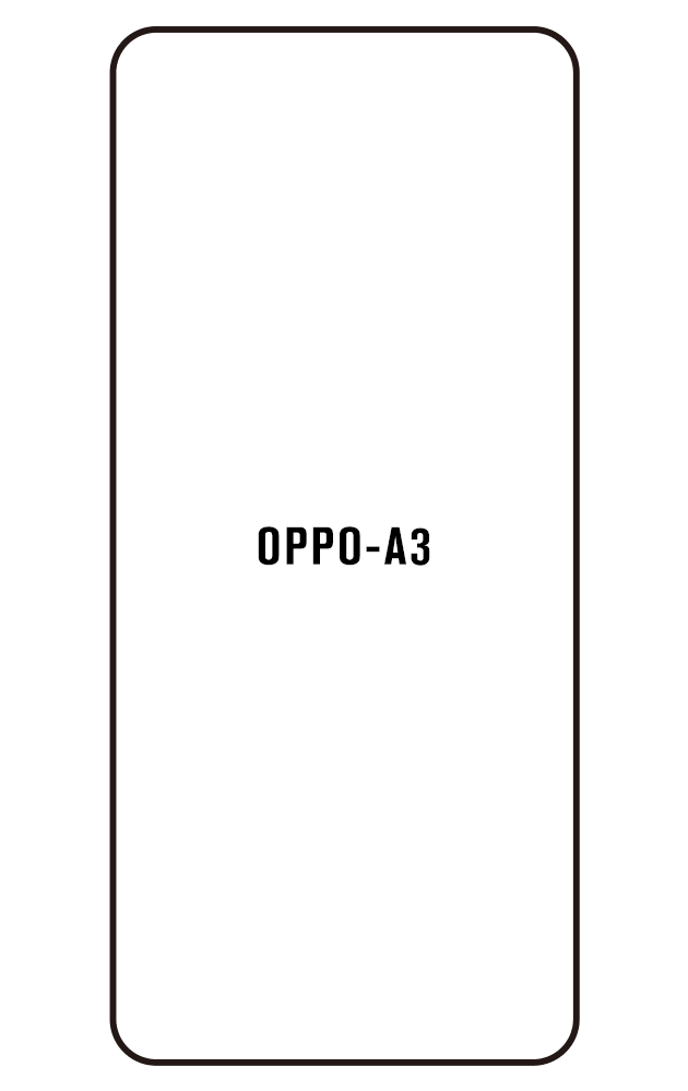 Film hydrogel Oppo A3 Vitality Edition