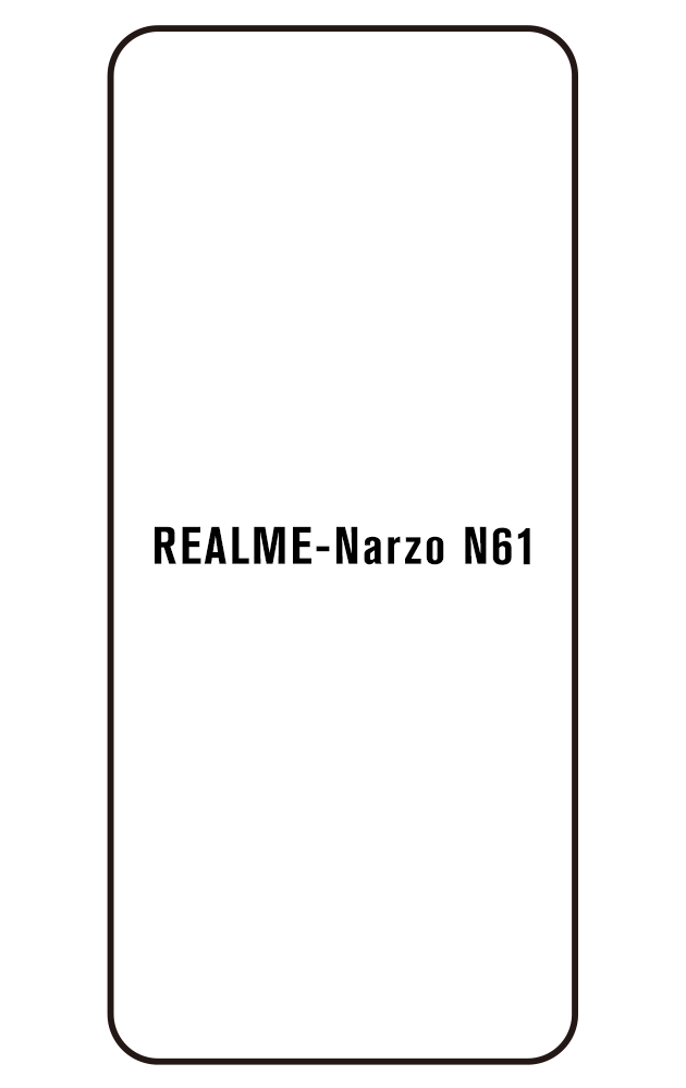 Film hydrogel Realme Narzo N61