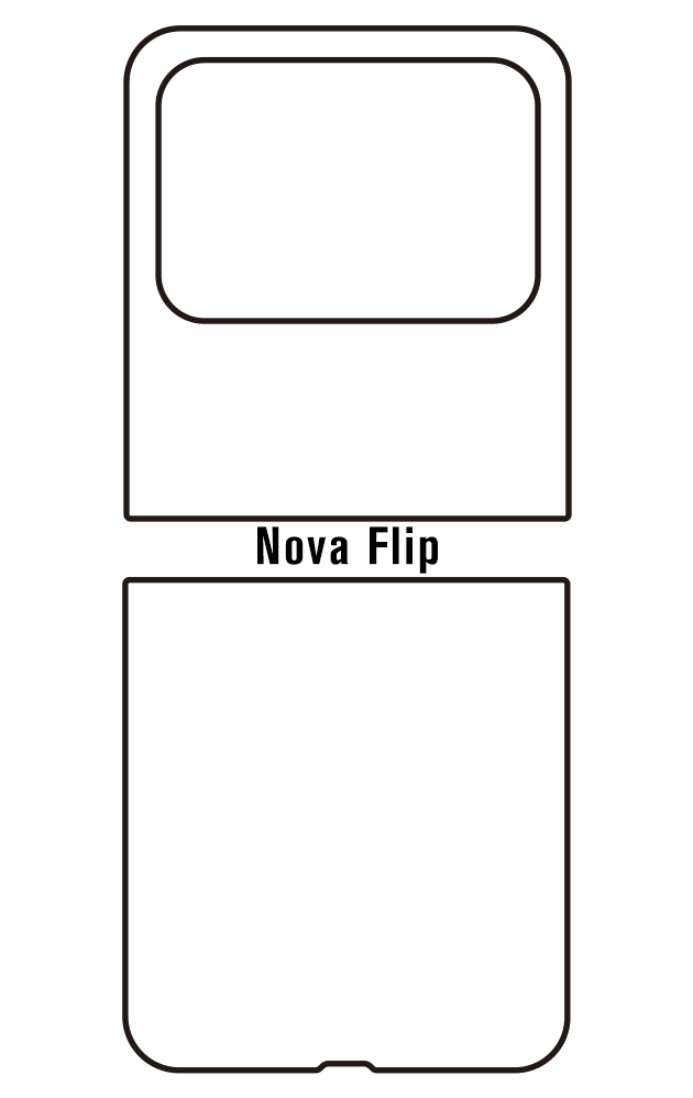 Film hydrogel Huawei Nova Flip