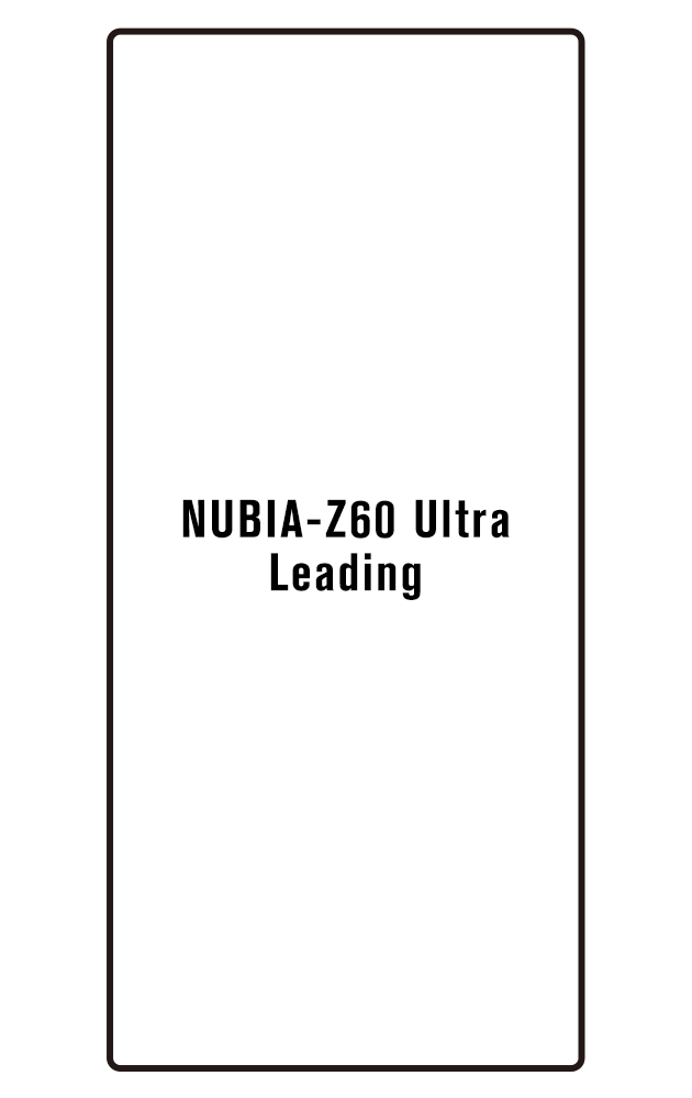 Film hydrogel Nubia Z60 Ultra Leading Version