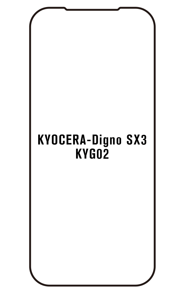 Film hydrogel Kyocera Digno SX3 KYG02