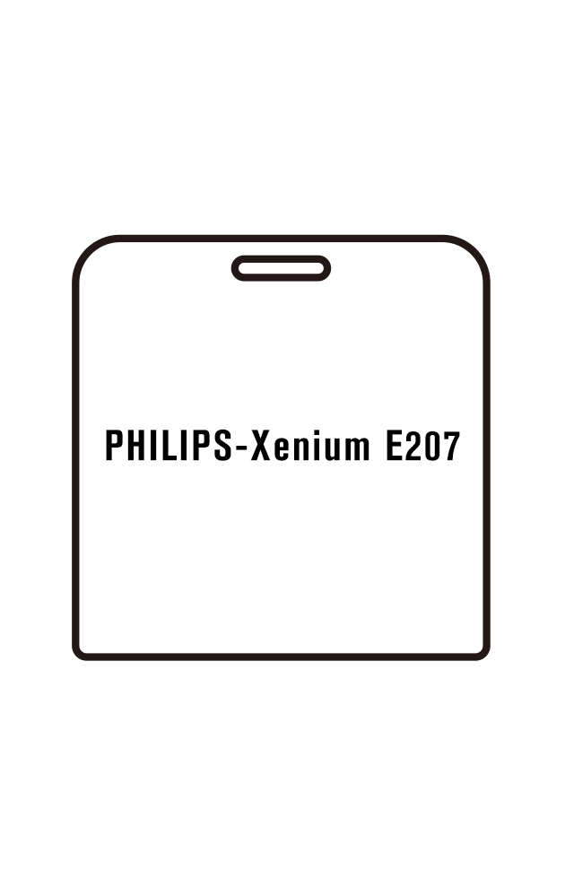 Film hydrogel Philips Xenium E207