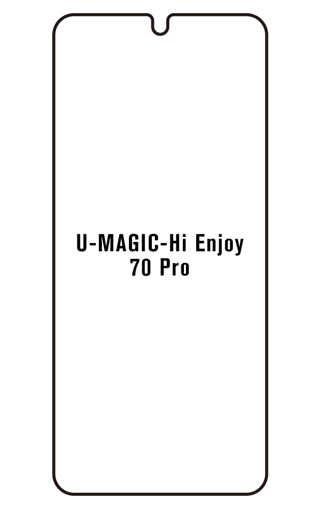Film hydrogel U-MAGIC Hi Enjoy 70 Pro