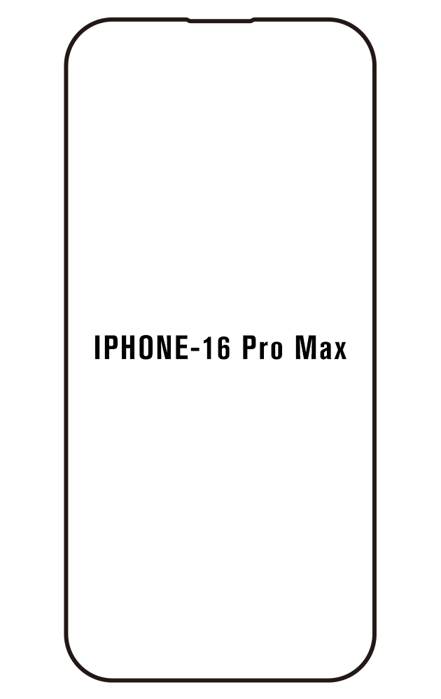 Film hydrogel iPhone 16 Pro Max