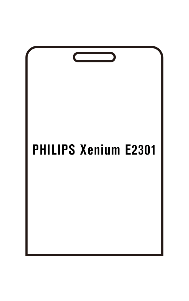 Film hydrogel Philips Xenium E2301
