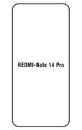Film hydrogel Redmi Note 14 Pro