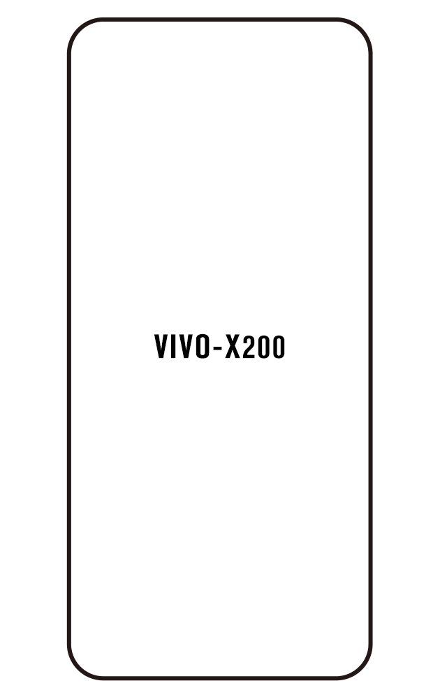Film hydrogel Vivo X200
