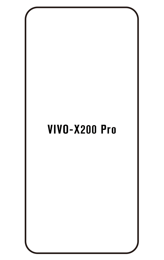 Film hydrogel Vivo X200 Pro