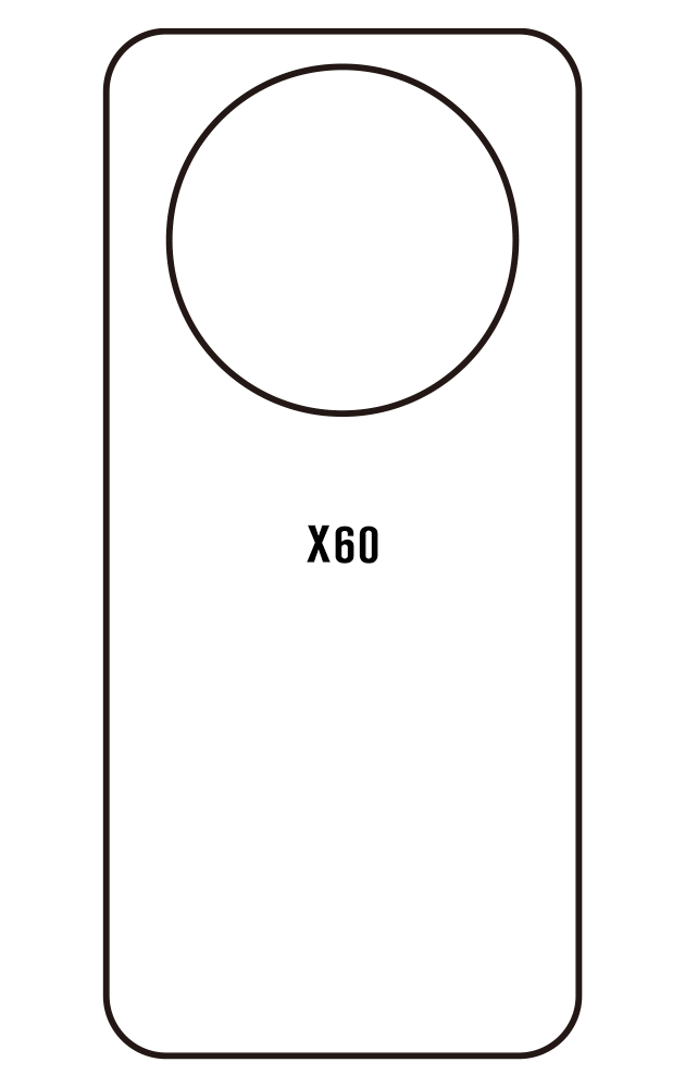 Film hydrogel Honor X60