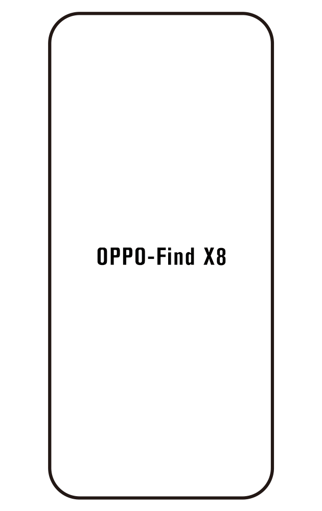 Film hydrogel Oppo Find X8