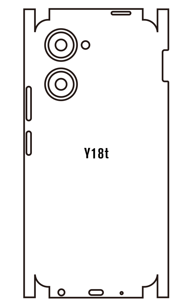 Film hydrogel Vivo Y18t