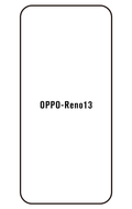 Film hydrogel Oppo Reno13