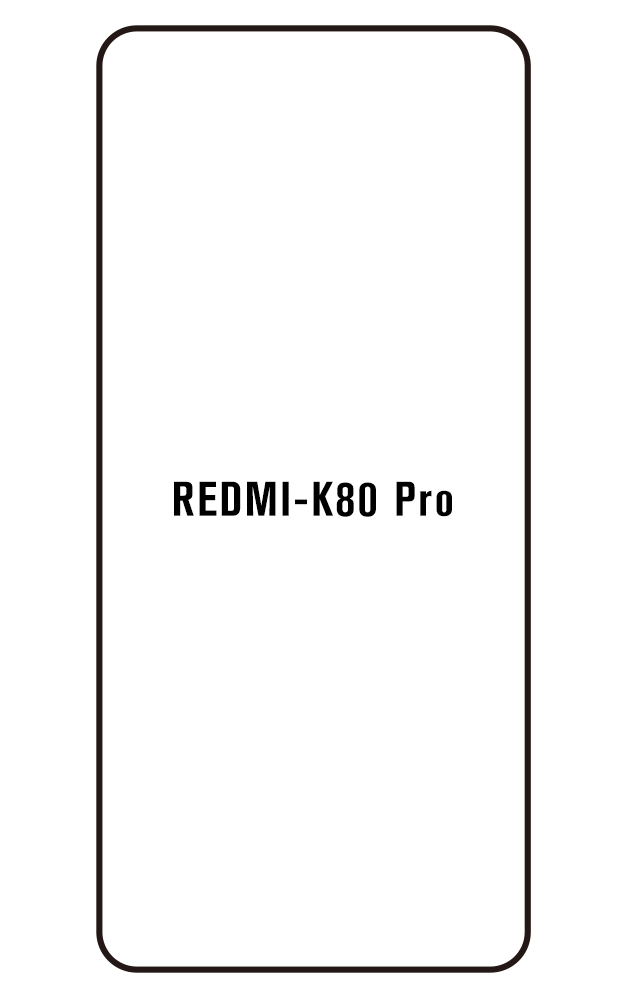 Film hydrogel Redmi K80 Pro