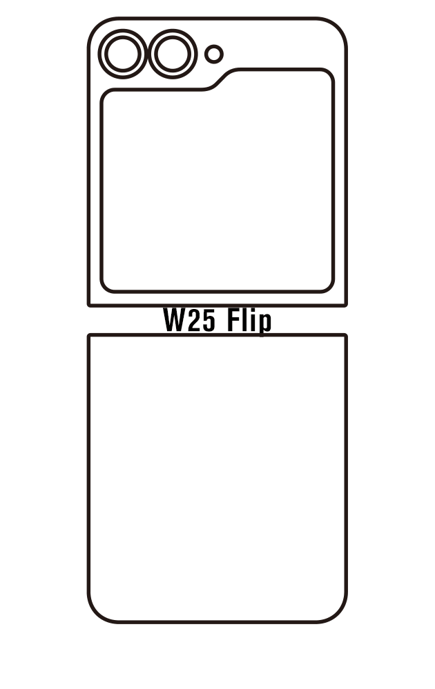 Film hydrogel Samsung Galaxy W25 Flip