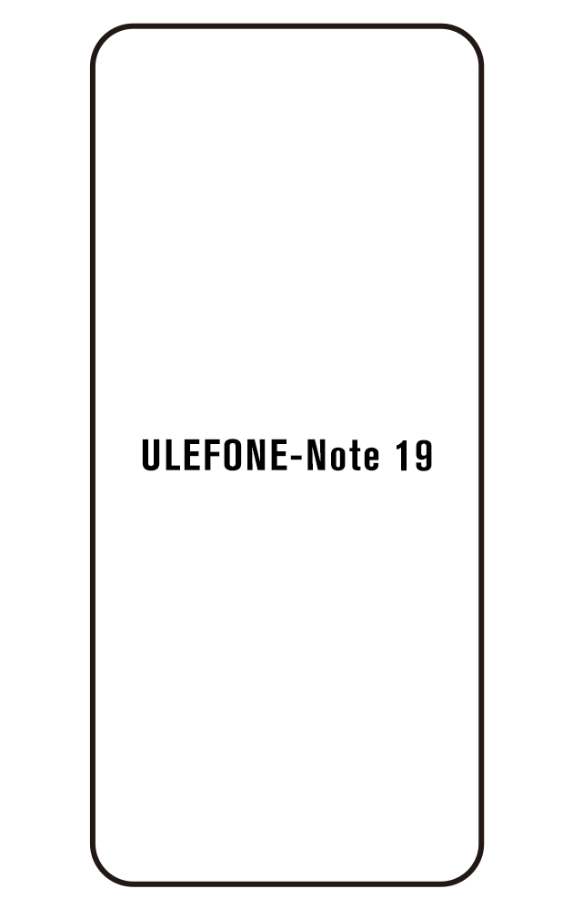Film hydrogel Ulefone Note 19