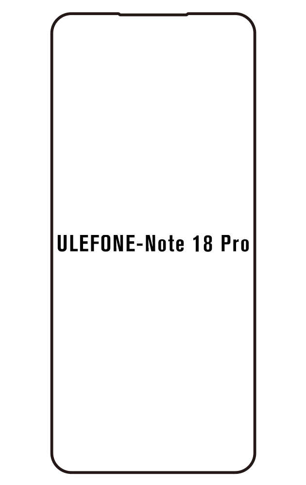 Film hydrogel Ulefone Note 18 Pro
