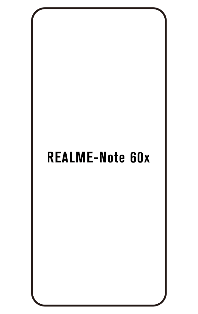 Film hydrogel Realme Note 60x
