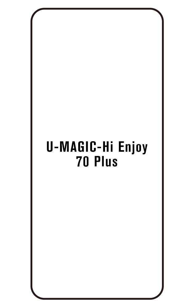 Film hydrogel U-MAGIC Hi Enjoy 70 Plus