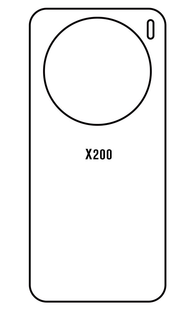Film hydrogel Vivo X200