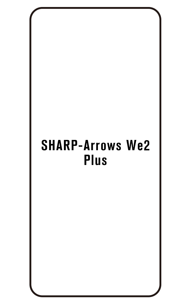Film hydrogel SHARP Arrows We2 Plus