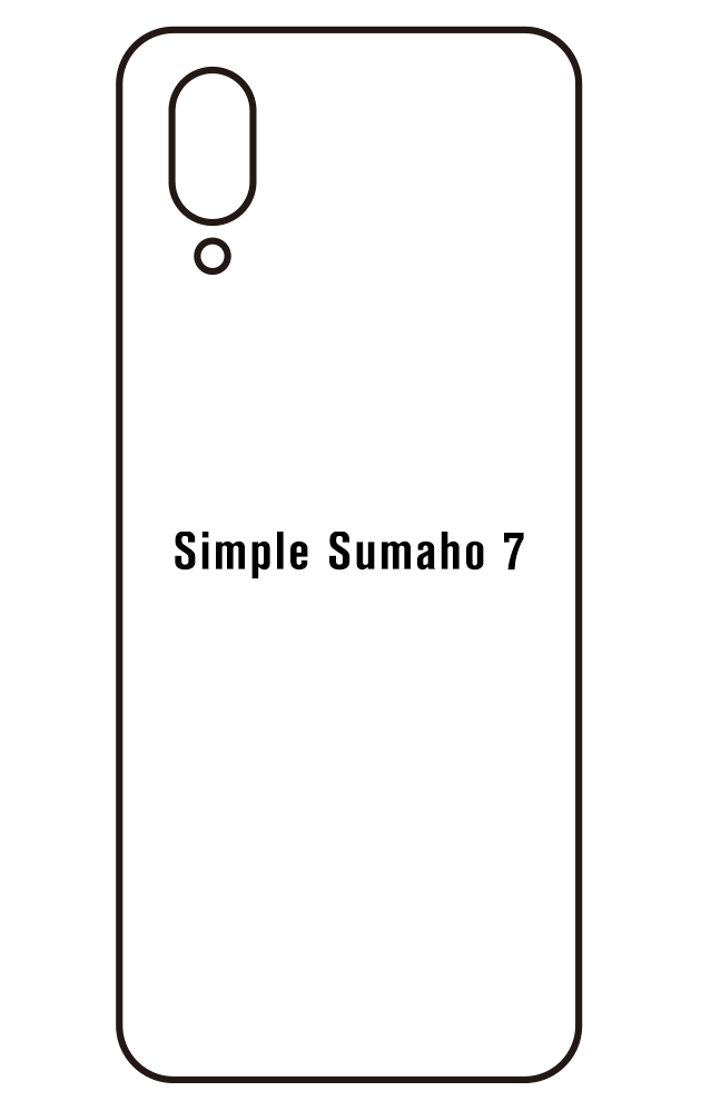 Film hydrogel SHARP Simple Sumaho 7