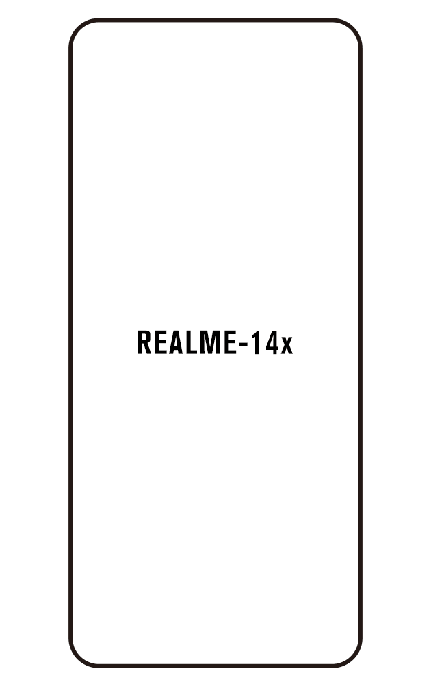 Film hydrogel Realme 14x (India)