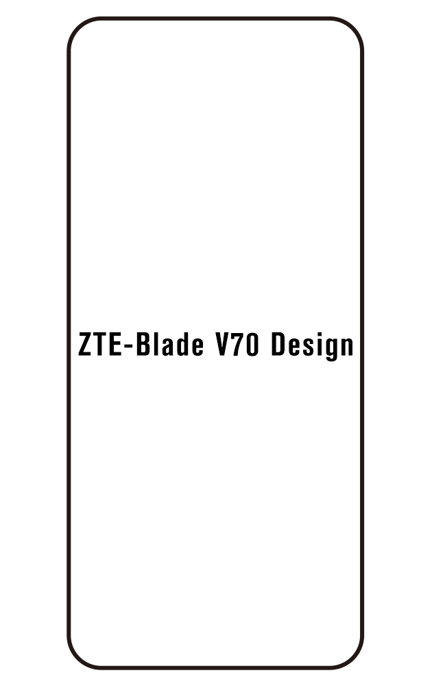 Film hydrogel ZTE Blade V70 Design