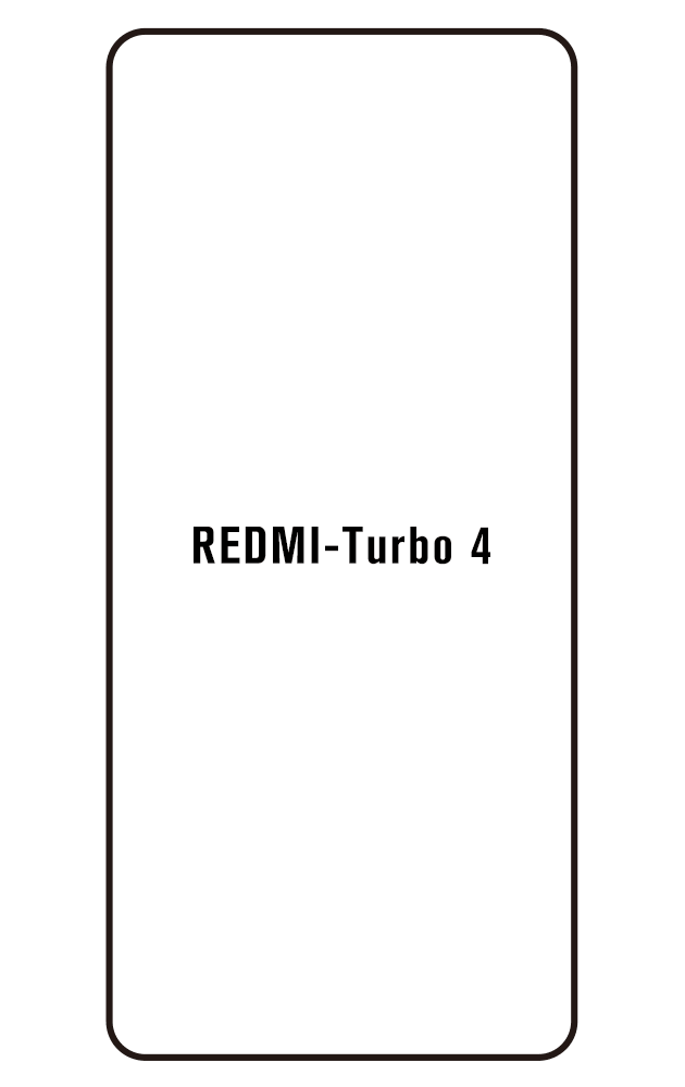 Film hydrogel Redmi Turbo 4