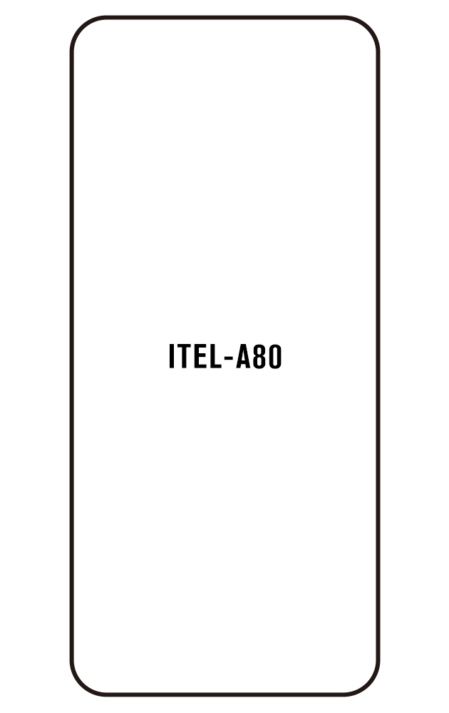 Film hydrogel Itel A80