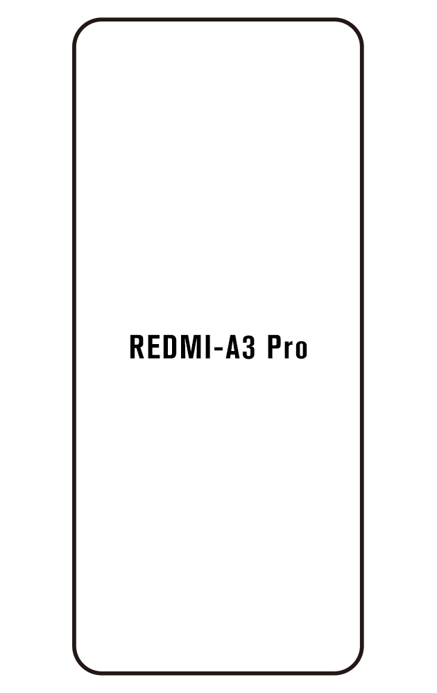 Film hydrogel Redmi A3 Pro
