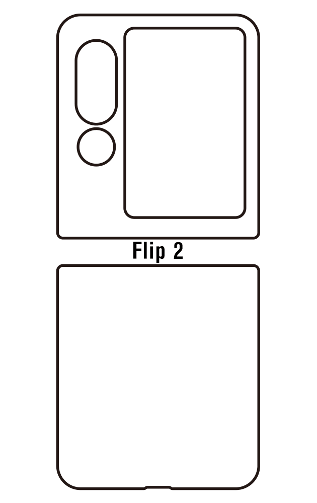 Film hydrogel Nubia Flip 2