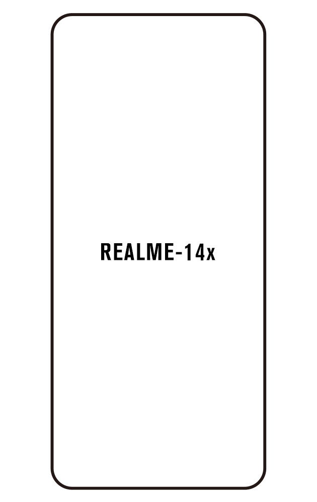 Film hydrogel Realme 14x