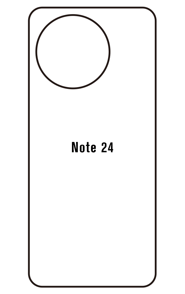 Film hydrogel VGOTEL Note 24
