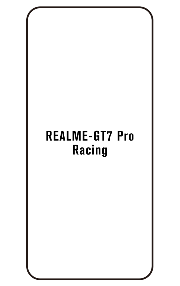 Film hydrogel Realme GT7 Pro Racing Edition