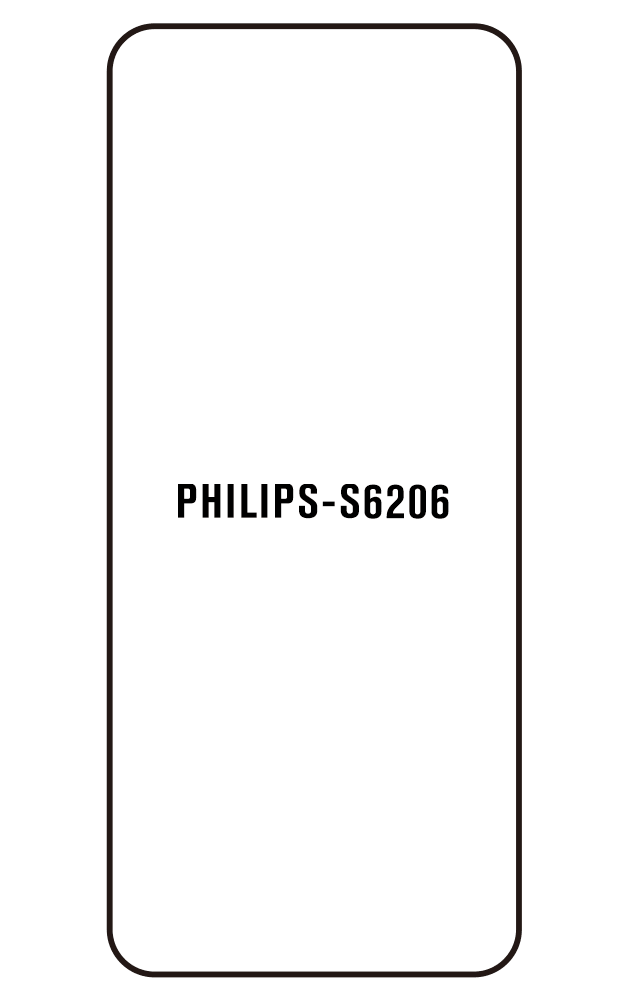 Film hydrogel Philips S6206