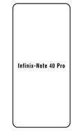 Film hydrogel Infinix Note 40 Pro 5G