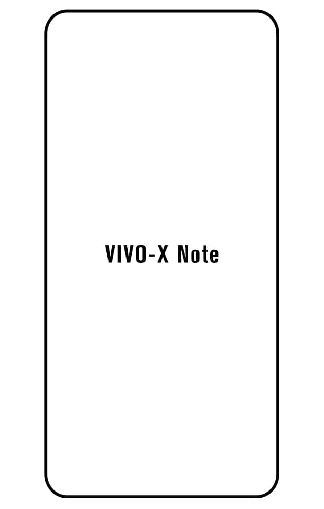 Film hydrogel Vivo X Note