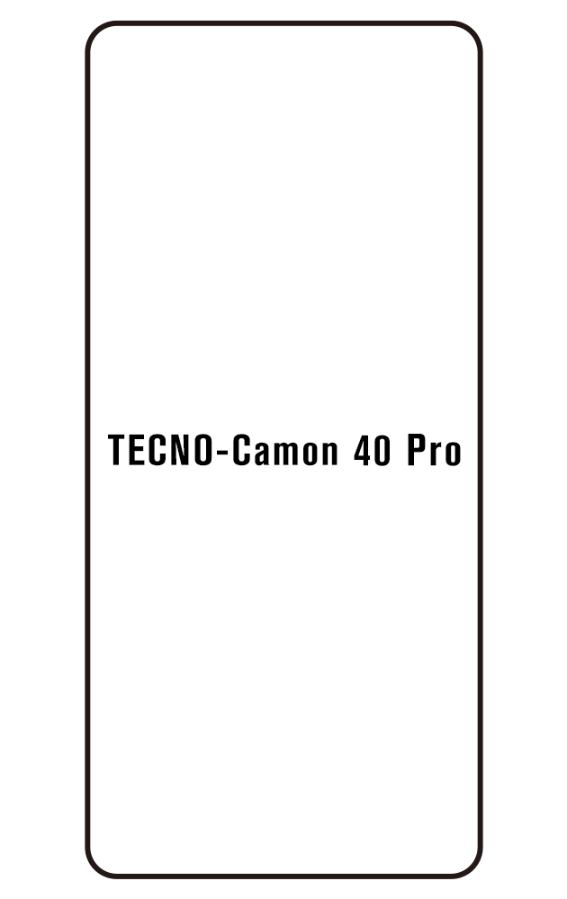 Film hydrogel Tecno Camon 40 Pro 5G