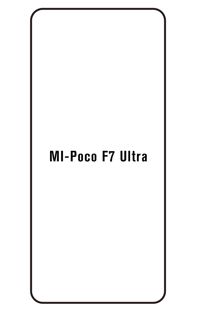 Film hydrogel Xiaomi Poco F7 Ultra