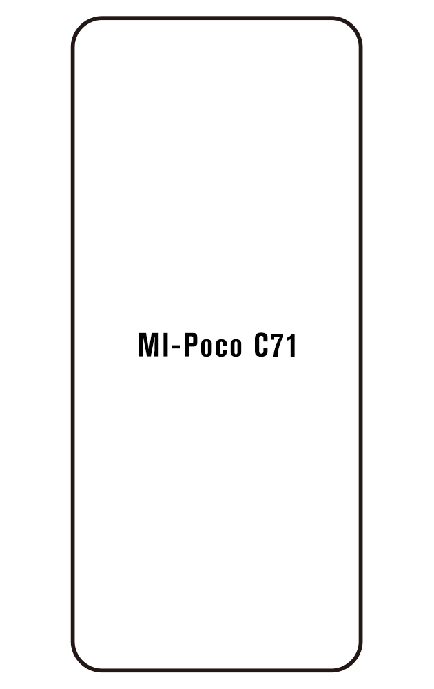 Film hydrogel Xiaomi Poco C71