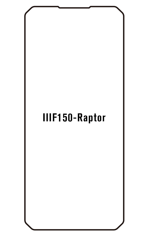 Film hydrogel IIIF150 Raptor
