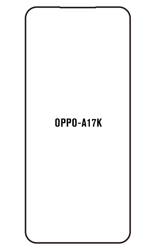 Film hydrogel Oppo A17k