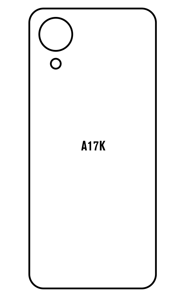 Film hydrogel Oppo A17k