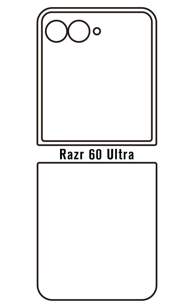 Film hydrogel Motorola Razr 60 Ultra