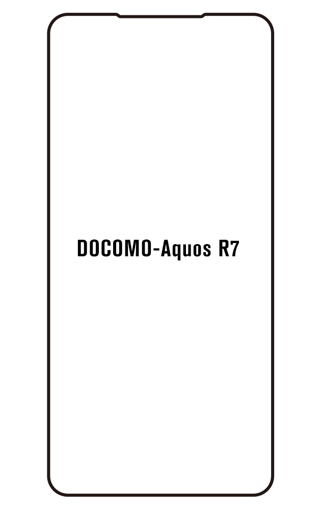 Film hydrogel Aquos R7