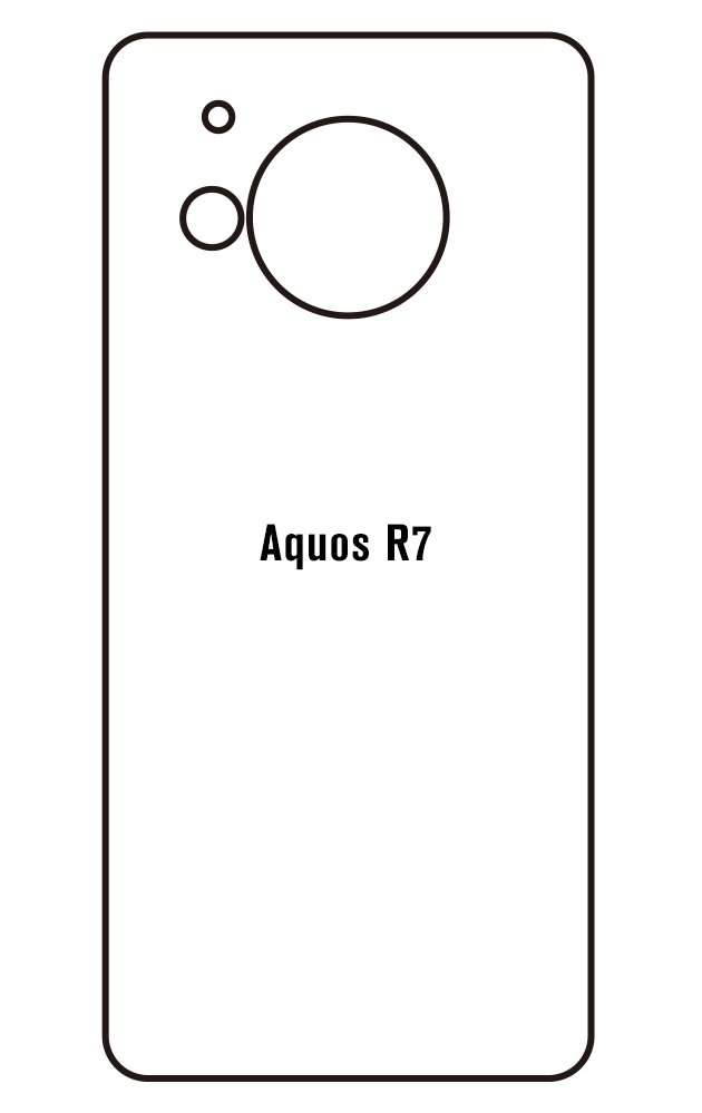 Film hydrogel Aquos R7
