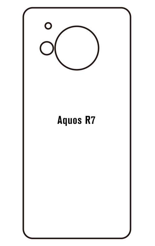 Film hydrogel Aquos R7