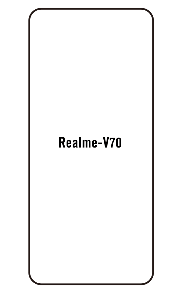 Film hydrogel Realme V70